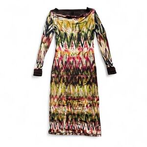 Vintage Jean Paul Gaultier mesh Long Sleeve Dress